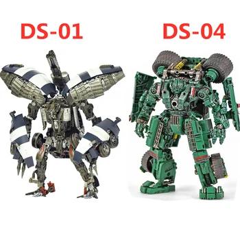 Transformacijos Velnias Išganytojo Devastator DS-01 Split DS-02 DS-03 DS-04 Sutriuškinti DS-05 DS-06 Filmą Veiksmų Skaičius, Robotas Žaislai, Su dėžute