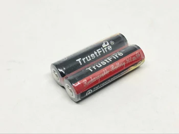 TrustFire 14500 Baterija 3.7 V, 900mah, Li-ion Įkraunama Ličio Baterija, su Apsaugos Valdybos LED Žibintuvėlis