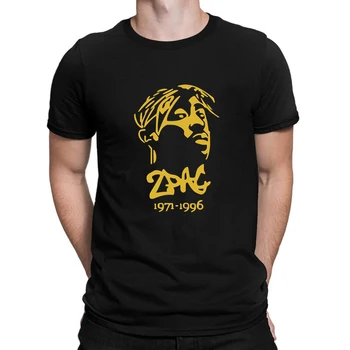 Tupac Shakur Harajuku Marškinėliai Vyrams Hip-Hop Tshirts Streetwear Vasaros Tshirts Trumpas Rankovės Vatos Pagaliukai T-Shirt Hipster