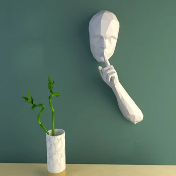 Tylus Asmuo, 3D, Popieriniai Namų Kambarį Bibliotekai Kabo Dekoro 