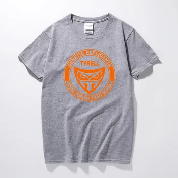 Tyrell mens t shirt cool blade runner retro sci-fi dizaino replicant Medvilnės trumpomis rankovėmis t-shirt vasaros top camisetas euro dydis