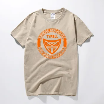 Tyrell mens t shirt cool blade runner retro sci-fi dizaino replicant Medvilnės trumpomis rankovėmis t-shirt vasaros top camisetas euro dydis