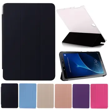 Ultra Slim Case For Samsung Galaxy Tab S3 9.7 colių T820 T825 Auto Miego Pabusti Smart Planšetinio kompiuterio Dangtelis PU + PC Atgal Planšetinio kompiuterio Korpuso Dangtelio