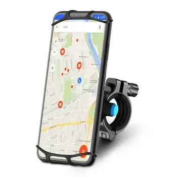 Universalus GPS Nuoma Telefono Laikiklis Dviračių Stovėti Kalno moto Laikiklis Klipas motociklo telefono turėtojas 