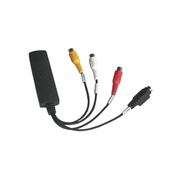 USB 2.0 Vaizdo Easycap TV, DVD, VHS Užfiksuoti Kortelės Audio AV Easiercap Adapteris, skirtas Kompiuteris/VAIZDO Kamera