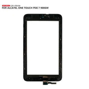 Už Alcatel One Touch Pixi 7 OT9006 9006W LCD Ekranas +Touch Ekranas skaitmeninis keitiklis Nemokamai Įrankiai