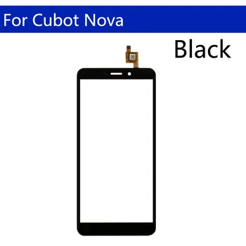 Už Cubot Nova Jutiklinis Ekranas skaitmeninis keitiklis LCD Ekranas Priekinio Stiklo plokštės Jutiklio Pakeitimas Pakeisti 5.5 colių