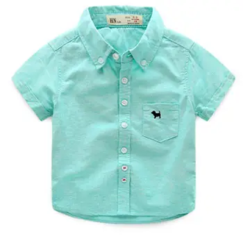 Vaikų drabužius vasarą, iki 2017 m. karšto medvilnės marškinėliai su trumpomis rankovėmis