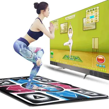 Vaizdo Arcade Šokių Žaidimų Kilimėliai, neslidžia Šokių Žingsnis Šokių Kilimėlis Pagalvėlės Su PC USB Šokių Kilimėlis