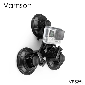 Vamson Advanced 9cm Trikampis Gyvis Mount Priedai 360 Laipsnių Sukimosi Galvos Trikojo GoPro Hero 9 8 7 6 5 4 3+ VP525L