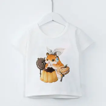Vasaros Vaikų Berniukų Marškinėliai Dramblys Triušiai Panda Print trumpomis Rankovėmis Kūdikiui Mergaičių marškinėliai Mielas Vaikų marškinėliai Juokinga Tee Viršūnes Berniukas