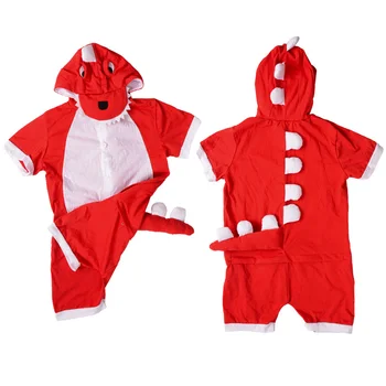 Vasaros vaikų dinozaurų gyvūnų pižama animacinių filmų jumpsuit berniukas mergaitė cute ponis pižamos Vaikams trumpą rankovėmis hoodie animacinių filmų pijamas