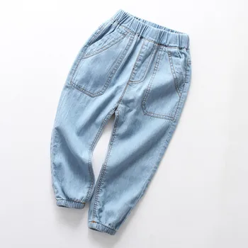 VIDMID 2-10 metų vaikai berniukų, kelnės, džinsai, kelnės ultra plonas džinsinio džinsus vaikai kelnes vaikų medvilnės ilgos kelnės, džinsai 4088 01