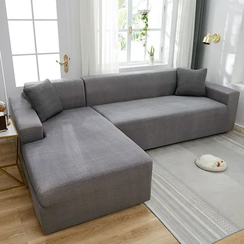 Vientisos Spalvos, Tekstūros Linijų Sofa Apima Kambarį Elastica Para Fotelis Padengti Divani Moderni 2 e 3 Lugares Baldai