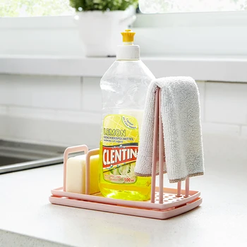 Virtuvės saugojimo atsargų Punch-nemokamai stalviršio stalčiuko Virtuvės rpg pakaba Kriaukle dishcloth sponge nutekėjimo stovo baseinas stovo