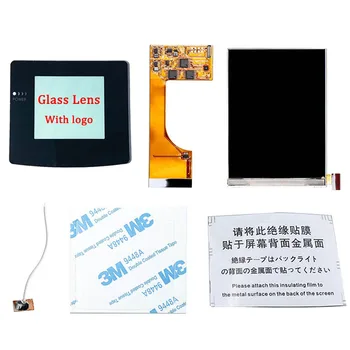 Visą Ekraną, GBC IPS LCD Ekranas Su iš Anksto supjaustytos Shell Gameboy Spalva ips backlight LCD ekranas su pjaustytuose būsto shell GBC