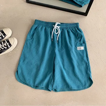 Vyriški įvairių spalvų vasarą šortai vyrams elastiniu juosmeniu plius dydis xxxxxl 2020 atsitiktinis paprasto paplūdimio trumpas vyrų drabužių streetwear DK31