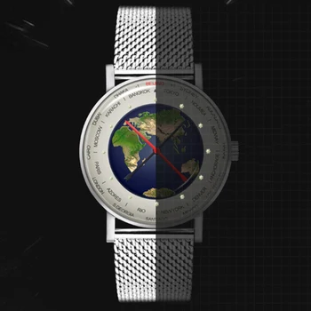 Vyrų Laikrodžiai 2020 Prabanga 3D Iškilumo Dial Kvarcinis Laikrodis Mens Mados Nerūdijančio Plieno Žiūrėti Kietas Dizaineris Laikrodžiai Vyrams Naujas