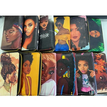 WHEREISART Moterų Rankinės Viršaus rankena Krepšiai Black Queen Afrikos Mergaičių Afro Art Ponios Piniginės ir Rankinės Nešti Bolsos Mujer 2019