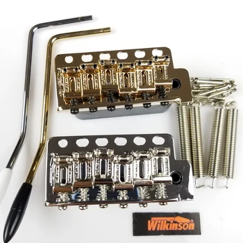 Wilkinson ST elektrinės gitaros Tremolo Sistema Tiltas + Išlenktas Plieno Balneliai WV6 