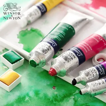 Winsor Newton Cotman Akvarelės Dažų Vamzdis 8ml 43Color Profesinės Watercolour Pigmento Aquarelle Dažymo Meno Reikmenys