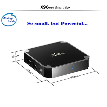 X96 mini iptv lauke 2G 16G Amlogic S905W android 9.0 tv box palaikymas smart tv x96mini smart ip tv set-top box
