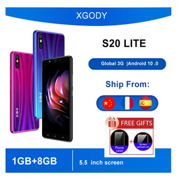 XGODY S20LITE 3G Išmanųjį telefoną, 1GB RAM, 8 GB ROM 5.5