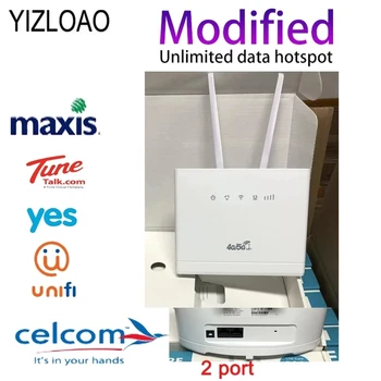 YIZLOAO 4G LTE Belaidžio WiFi Maršrutizatorius 3G-4G USB Modemas 300mbps WiFi Maršrutizatoriaus su SIM Kortelės Lizdą, Stabilus Signalas 4G LTE USB Maršrutizatorius