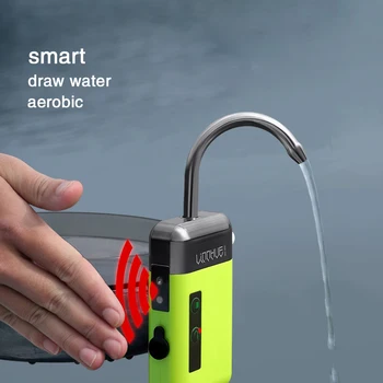 Įkrovimo Oro Siurblys vandens siurblys Dvejopo Naudojimo Nešiojamų Lauko žvejybos, USB arba 