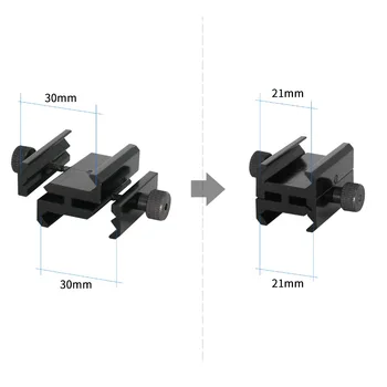 Šautuvas Bipod taikymo Sritis Tvirtinimo Adapteris Kreipiamųjų arba Medžioklės Kamera (su kreipiamųjų) 2,5 cm Aukšto Profilio Nemokamas Pristatymas