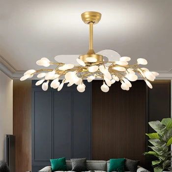 Šiaurės ventiliatorius lempos firefly sieniniai šviestuvai kambarį šviesos prabangūs modernios lempos elektrinis ventiliatorius restoranas namų ventiliatorius šviesos