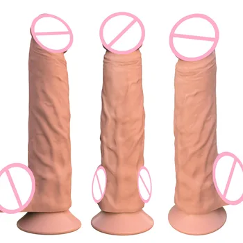 Šildymo Vibratorių moterų Nuotolinio valdymo Dildo, vibratoriai, žaislai suaugusiems Dirbtinis Penis Sekso mašina tikroviškas Dildo Minkštas Varpos