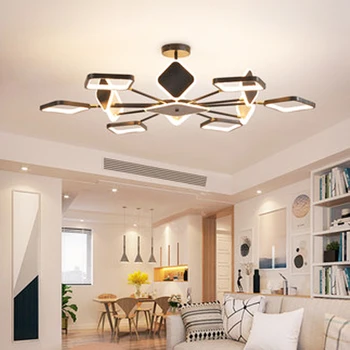 Šiuolaikinio gyvenimo kambario LED lubų šviestuvas 