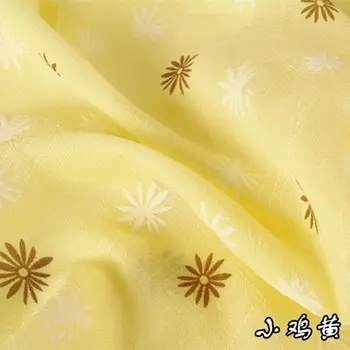 Žakardo Gėlių Medvilnės Audinio Japonų Stiliaus Slub Siuvimo Audinio Siuvimo Suknelė TJ2636