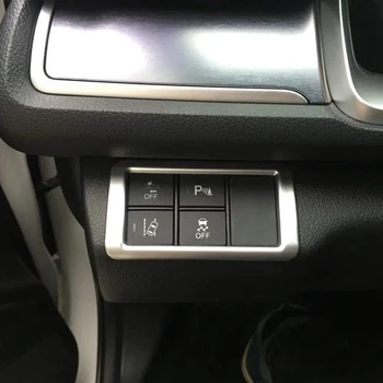 Žibintų Jungiklis Mygtukas Padengti Apdaila Honda Civic Sedanas. 2016 M. 2017 m. 2018 m. 2019 M. Kairiajame Vairuotojo